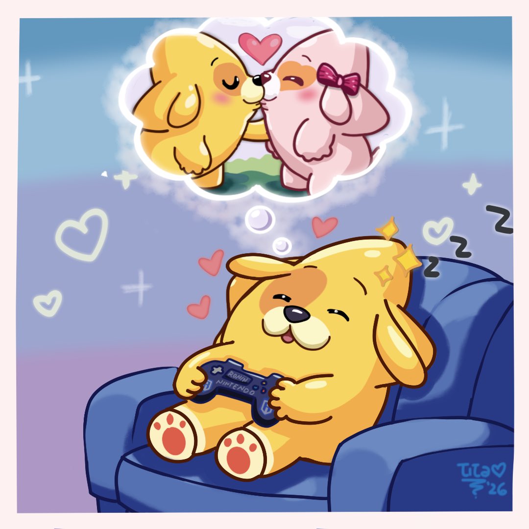 You’re the only one who makes my tail wag this fast. WOOF! 🐶❤️🐾

Art by <a href="/Tita_KIND/">Tita.ron | KIND |RoninArtist</a> ✨

Happy Valentine's Day!