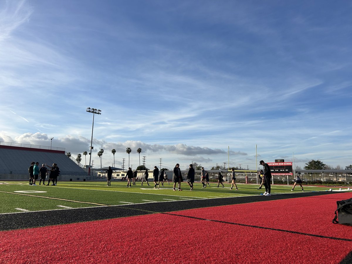 Kickoff moments away for the Lady Lancers!