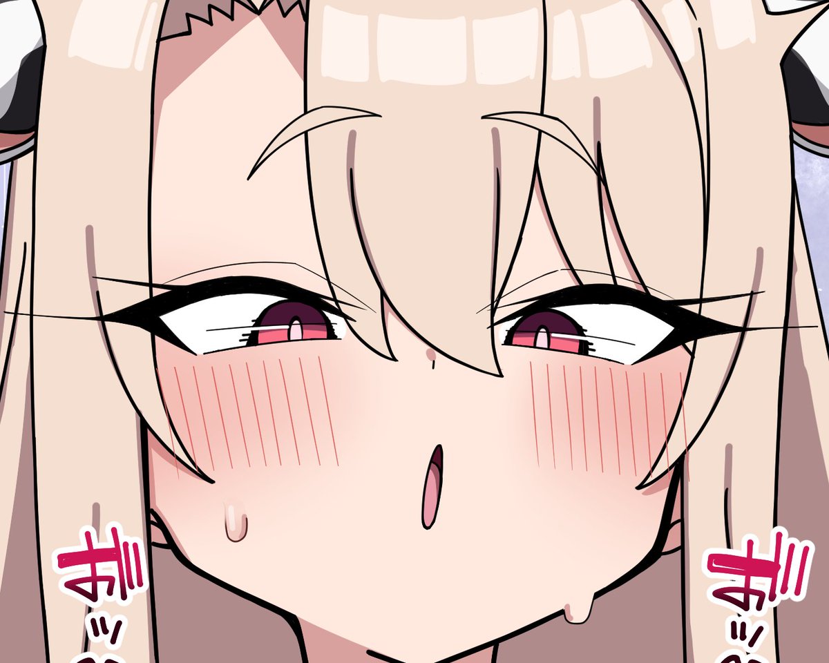 雌牛イリヤとオホ顔本気交尾 