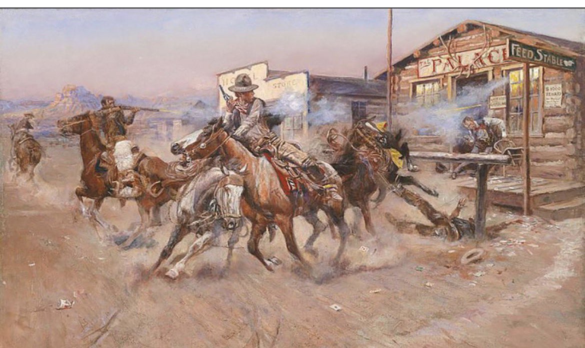 The Valentine’s Shootout at Stoneville

On February 14, 1884, in the small Montana Territory hamlet of Stoneville, the George Axelby Gang were on their way to intercept his horse thieving pal Jesse Pruden who was jailed and about to be transported back to Spearfish. While the