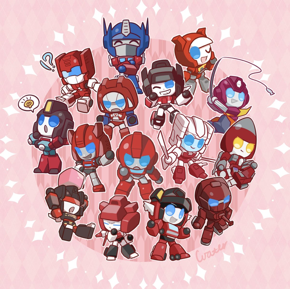 water_537's tweet image. 红色系
#Transformers