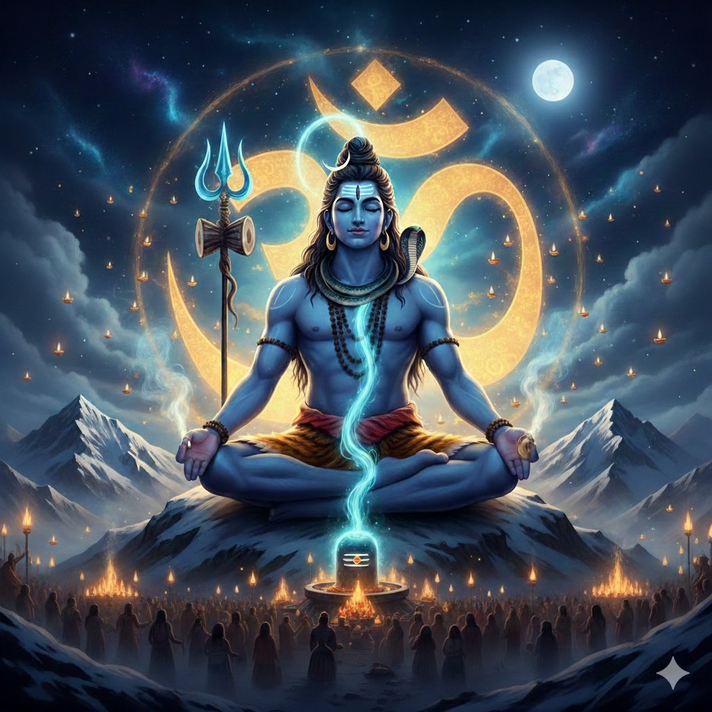 HridaySoni's tweet photo. "शिव की शक्ति, शिव की भक्ति, खुशियों की बहार मिले,
महादेव की कृपा से आपको जिंदगी के हर कदम पर सफलता मिले।

महाशिवरात्रि की हार्दिक शुभकामनाएँ!"

🕉️

#Mahashivratri https://t.co/qaStZqdVJi