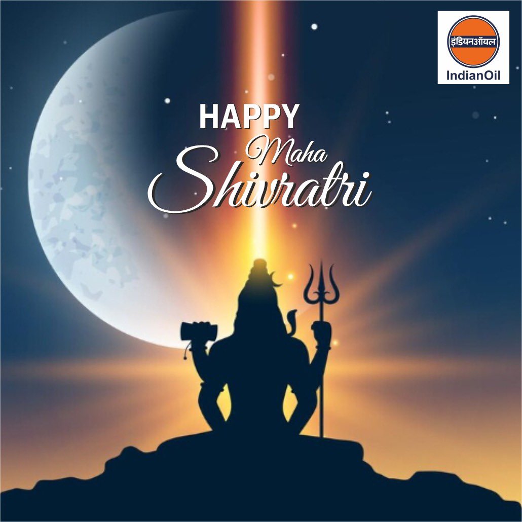 May the blessings of Mahadev bring calm to your mind, strength to your spirit, and joy to your life.
Happy Maha Shivratri!

#IndianOil #MahaShivratri2026
