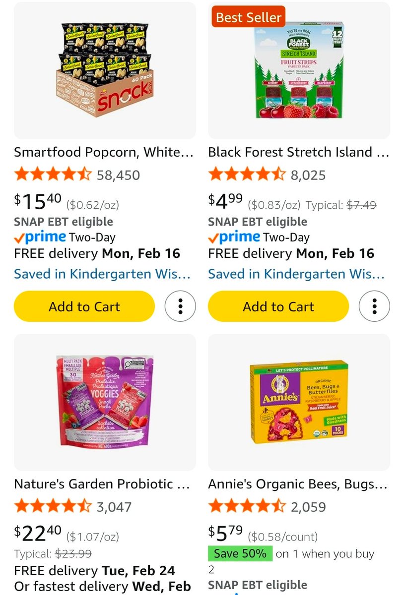 hmm_kinder's tweet image. Getting ready to restock some snacks for my students. I've been buying boxes of cereal but am dropping a snack list if anyone would like to help us out! #kindergarten 
amazon.com/hz/wishlist/ls…