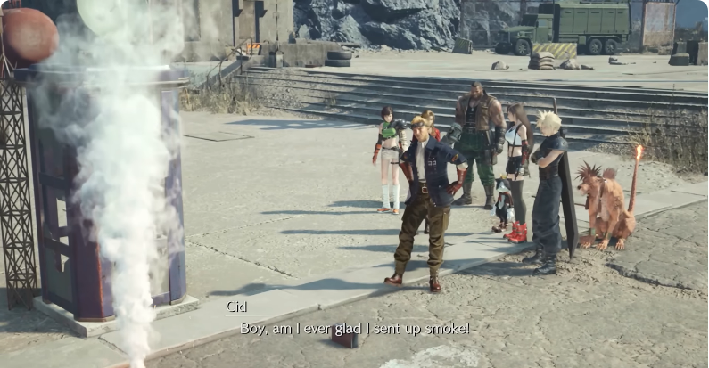 Tell me how Rebirth "ruined" Cid because these are all true to his character and could've been pulled straight from the OG. What's going on in pic 4 in particular will tell me if you are a true Cid fan or just talking out your ass.