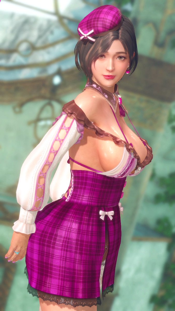 あれあれ？着崩さないのもけっこういいぞ♪

#ブイブイ 
#DOAXVV