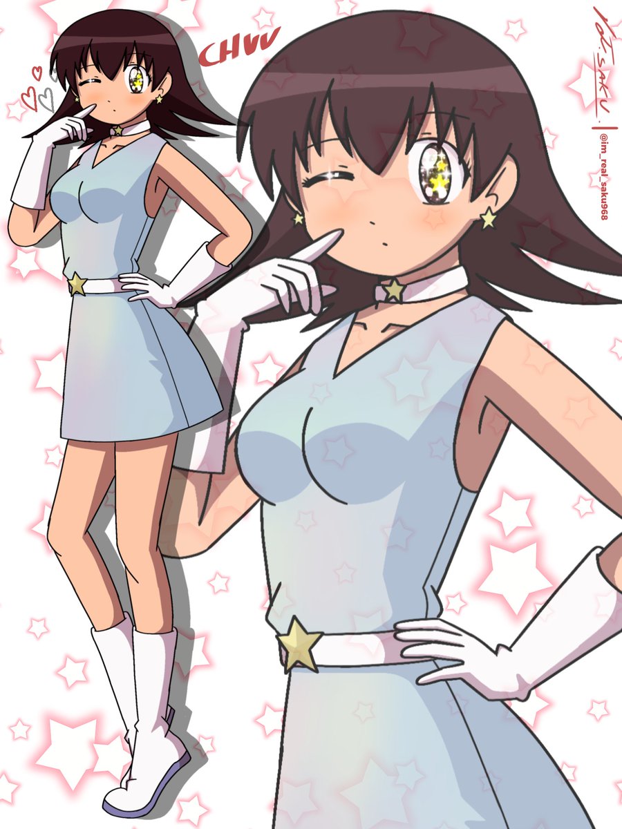 ✨Promoción✨

Hoy les traigo los dibujitos de <a href="/im_real_saku968/">Saku ◢ ◤ (ELEVATION)</a>

Dibuja principalmente azumagan, me encanta mucho porque dibuja mucho a mi personaje favorito ⚾️🍉 Tambien suele hacer fanarts de Azumanga Daioh, Inuyasha, Uma Musume o touho.