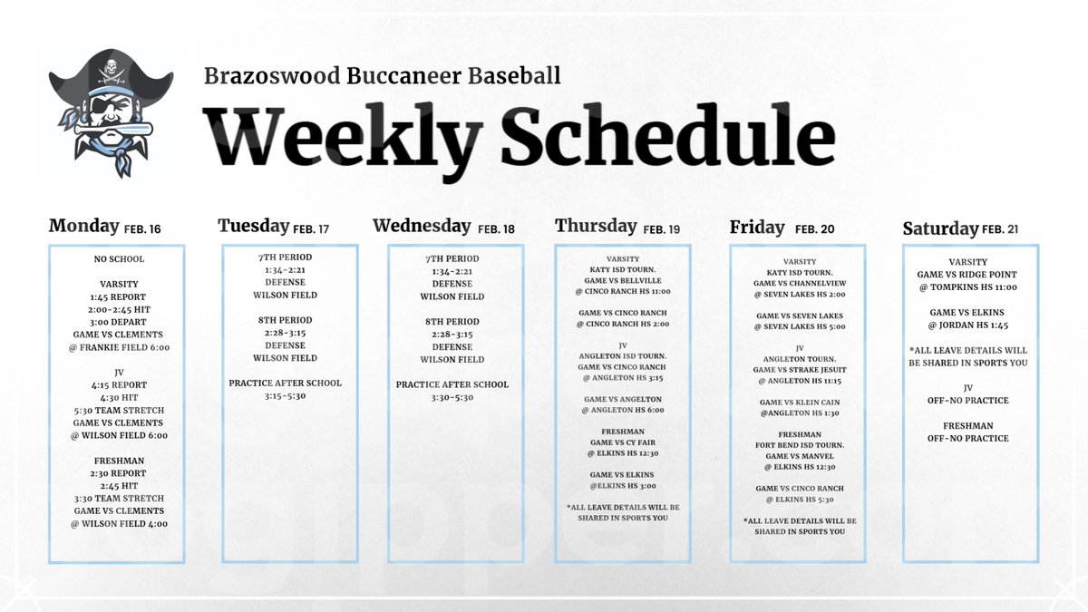 Brazoswood Baseball tweet media