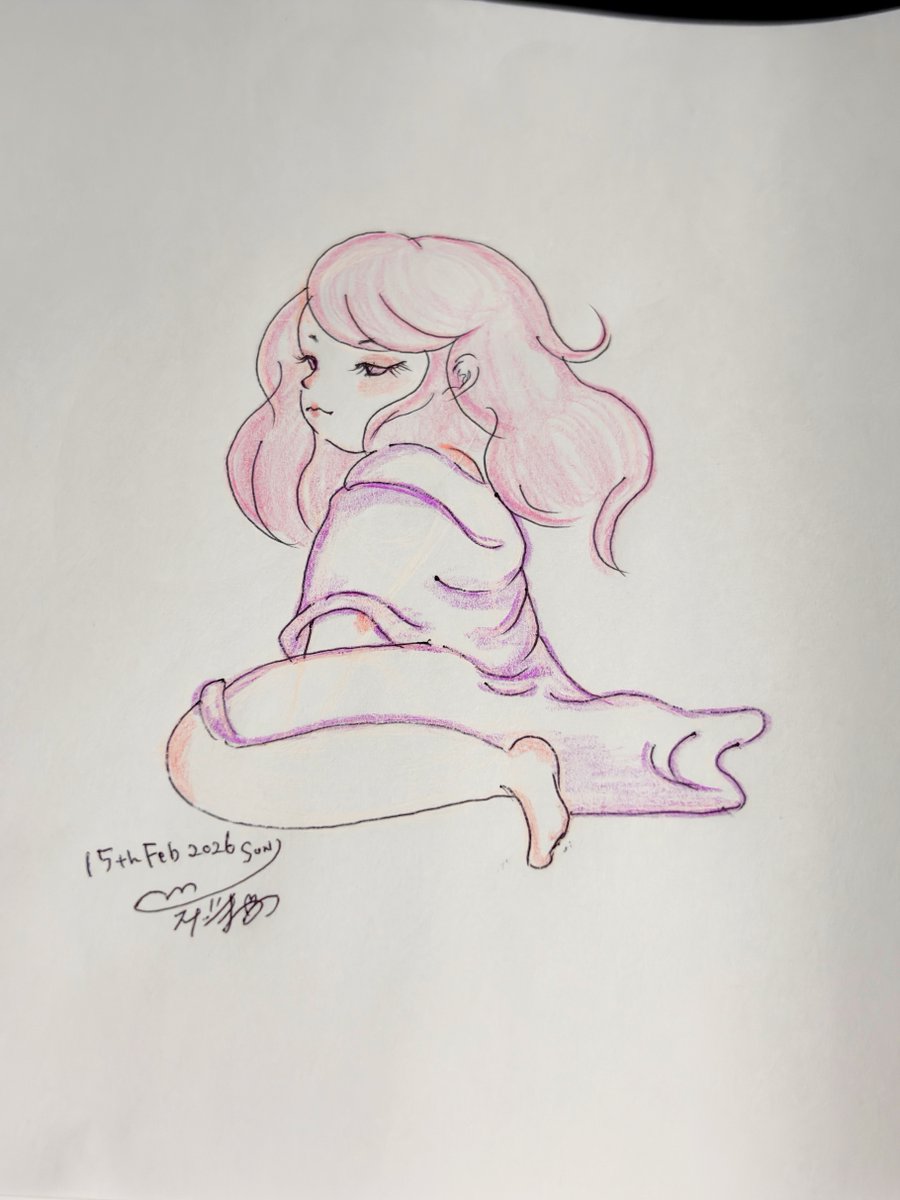 ByEdamame's tweet photo. Have a  good day! 🐊
おはようございます🧶

#お目覚めドローイングチャレンジ
#シシヤマザキのお絵かき教室
#drawing #feelings 
#絵田真愛 #edamamebeans https://t.co/WWTaOxCxeo
