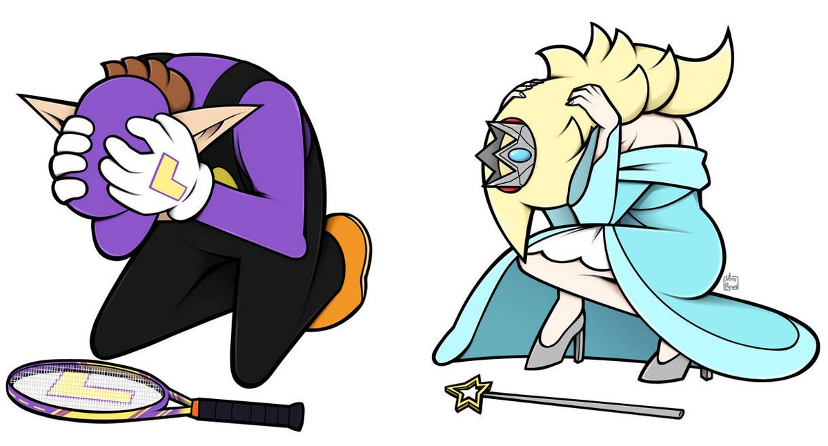 Waluigi and Rosalina repost cause you know what day it is

#wasalina #fanart #walulina