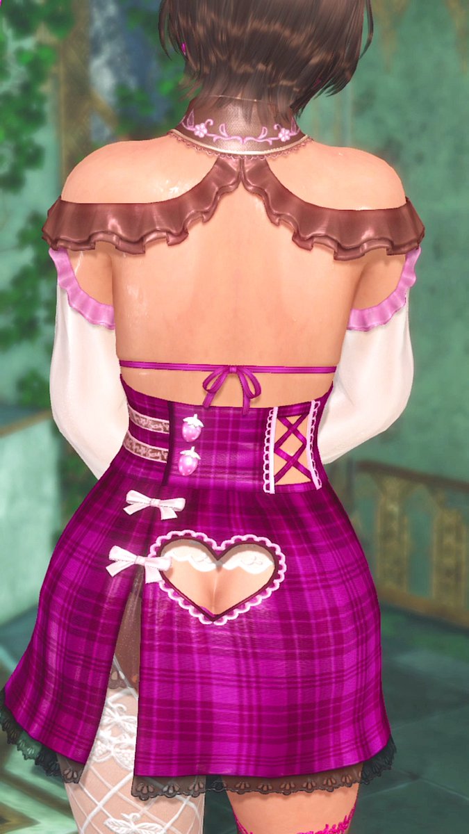 これがうわさのしずくのしっぽ穴
さゆりママンのビッグピーチを拝めるよ

#ブイブイ 
#DOAXVV