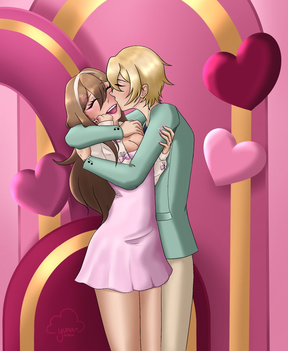 ｡ﾟ•┈꒰ა ♡ ໒꒱┈•  ｡ﾟ
and if the stars should ever die                                                                   we’ll make our own light                                 
you and i💖
｡ﾟ•┈꒰ა ♡ ໒꒱┈•  ｡ﾟ

happy valentine’s day!🎀🪽
#enstarsyume #yumeship