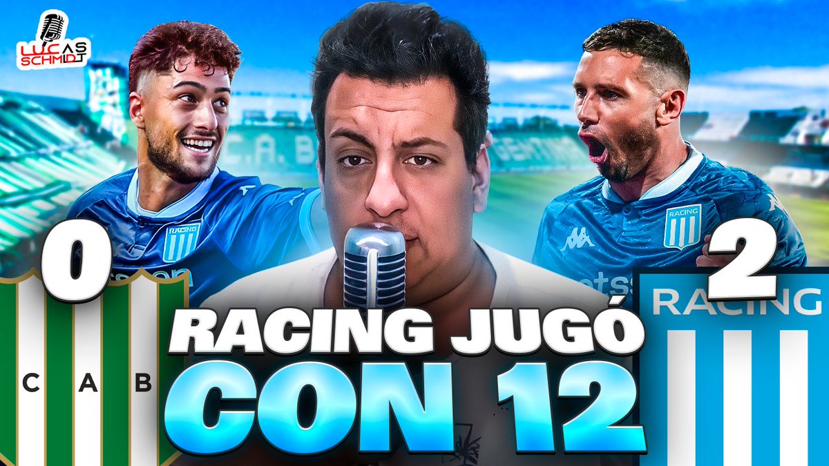 RACING JUGÓ CON DOCE Y VENCIÓ A BANFIELD DE VISITANTE | Banfield 0-2 Racing | Reacción Lucas Schmidt
Vínculo del video
youtu.be/EgnPp5DwoVk