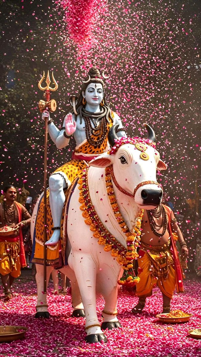 मन्दारमालांकलितालकायै कपालमालांकितशेखराय। दिव्याम्बरायै च दिगम्बराय नमः शिवायै च नमः शिवाय।।

आप सभी को शिवरात्रि के पावन पर्व की हार्दिक शुभकामनाएं। 🙏

#महाशिवरात्रि #Mahashivratri #HarHarMahadev