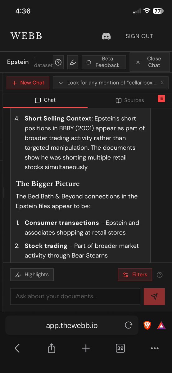 Welcome to the Webb 

This site is a great concept, I hope it continues to grow and more data dumps or leaks or substantial evidence of crime can be added for ease of picking through. Well done. <a href="/IanCarrollShow/">Ian Carroll</a>