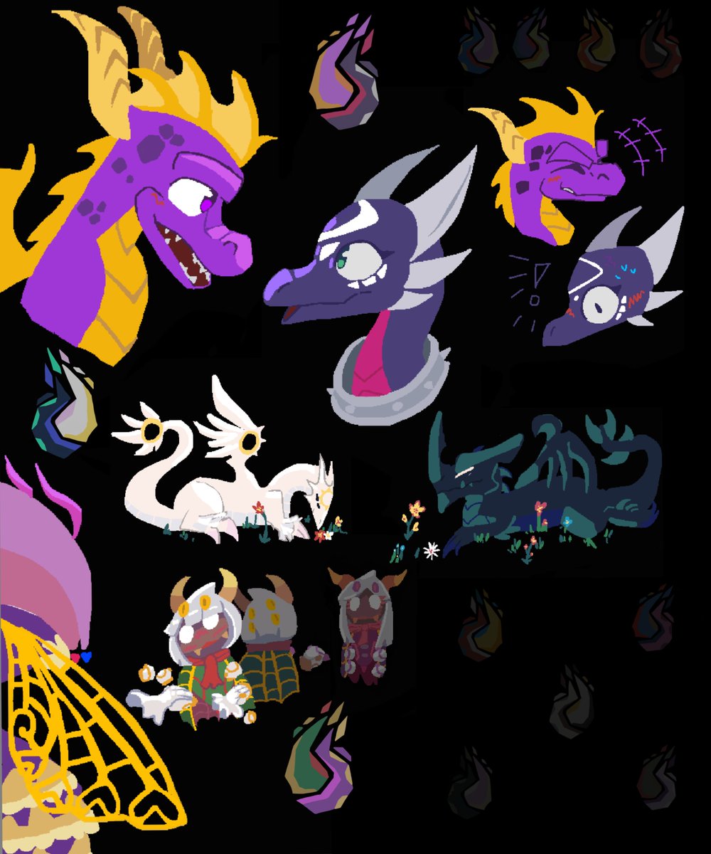 Long time favorites, from Spyro, Kirby and such.