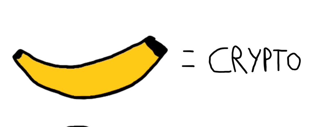 We are all just monkey's, and in a monkeys world crypto = bananas, making bananas the most valuable asset.

$banana

youtube.com/watch?v=VL-Szu…

CA: GpUejgyX6DeA4qHntqpDxW2q943rWYcqiWqCsvJApump