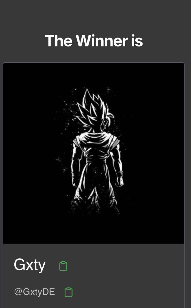 Congrats <a href="/GxtyDE/">Gxty</a> !!! Check your DMs cause I’ll also be giving you a “take care now” emblem for your Valentine! 🖤