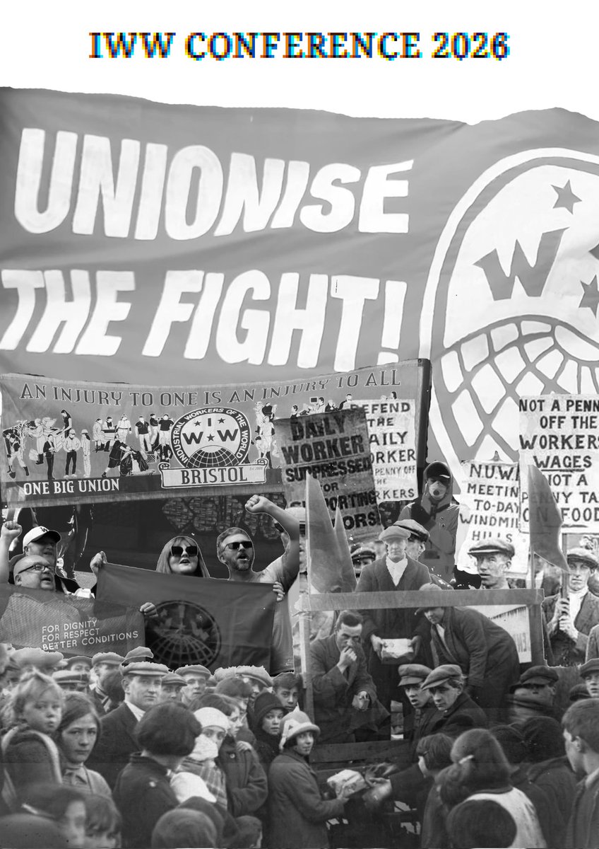 It's confirmed! This year's IWW conference will take place from 25th-27th September 2026.

Join the IWW now and get organised to fight for the liberation of the working class all over the world!