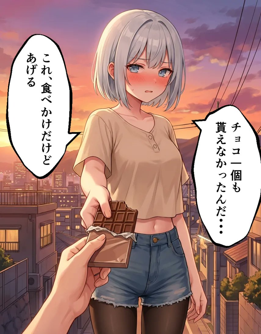 チョコと一緒に…
(1/13) SFW