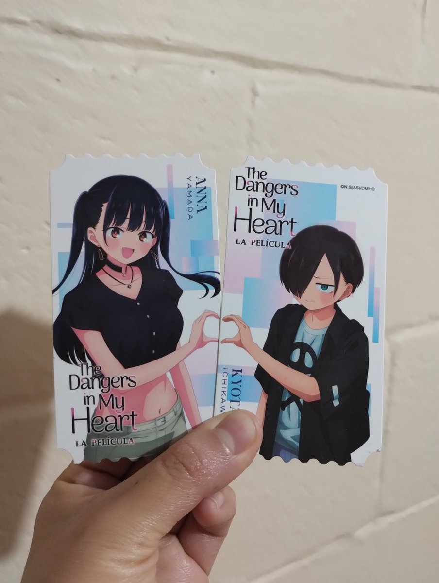 Ayer fuí a ver #BokuYaba y ayyyyyy como quiero a este par, son adorables 💕 😭, estuve sonriendo como tonta toda la película. Nunca pensé que llegaría el día en que veríamos estrenarse una película de anime al mismo tiempo que Japón 🤩
Gracias <a href="/KonnichiwaFest/">Konnichiwa!</a> por traerla!!!