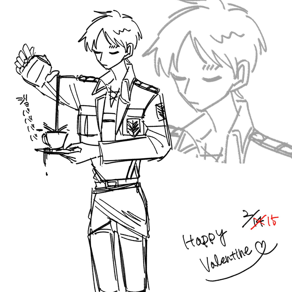 バレンタイン、無事に遅刻