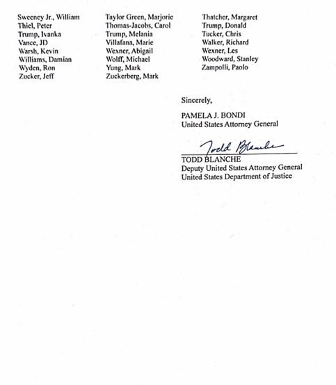 TheEpsteinFiles's tweet image. 🚨🚨🚨ALL EPSTEIN FILES RELEASED🚨🚨🚨

BREAKING: AG Pam Bondi announces DOJ has released all Epstein files under the Epstein Files Transparency Act, including justified redactions and a list of high-profile names appearing in the documents.