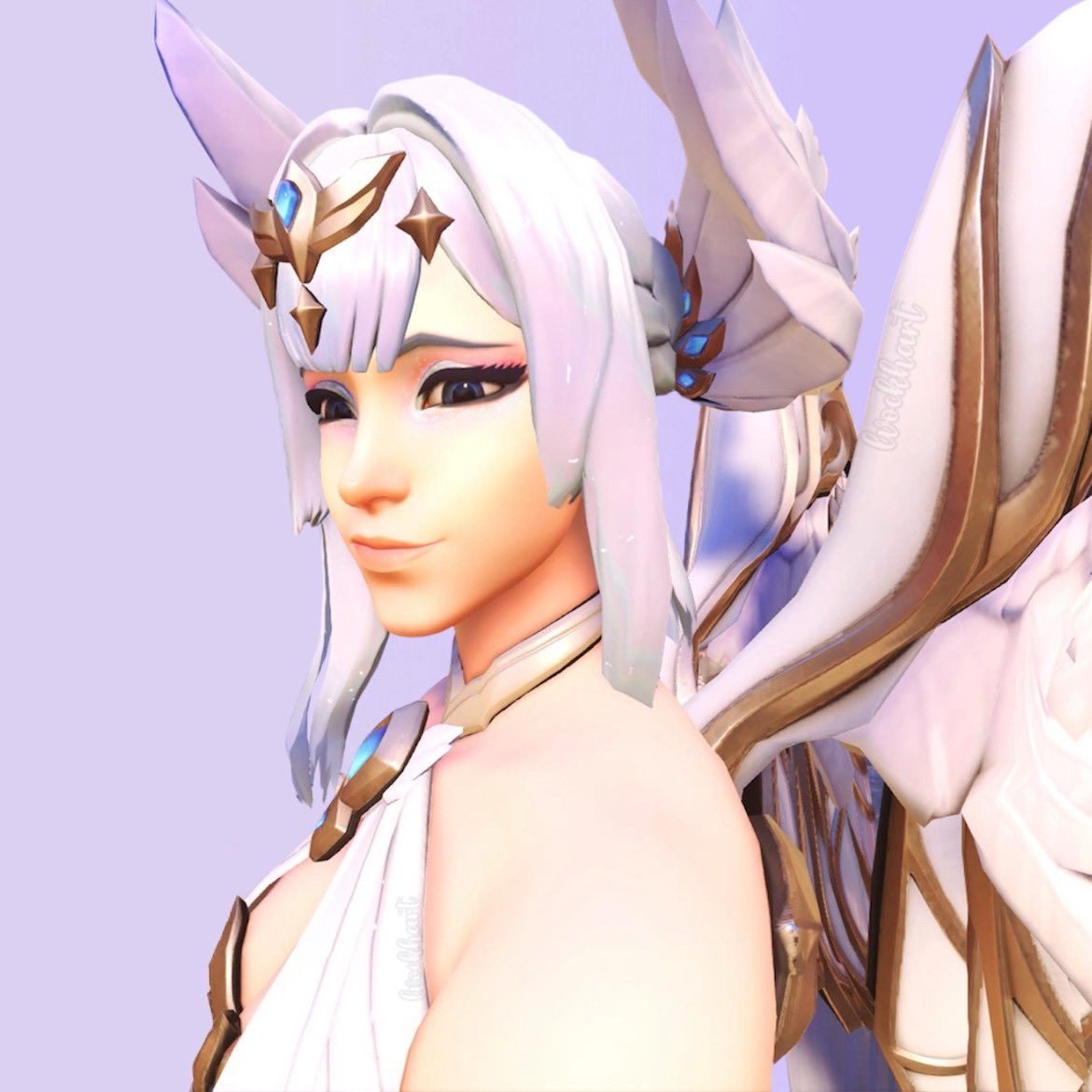 lvockhart's tweet image. celestial guardian mercy ♡