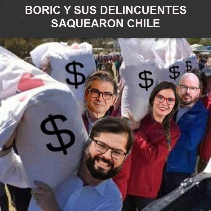 No quiero que el Merluzo #boric tenga pensión vitalicia con mis impuestos a los 40 años   RT, Comparte  si estás de acuerdo

<a href="/PNL_RM/">Partido Nacional Libertario-RM</a>
<a href="/camara/">Juan Cámara</a>
<a href="/PRChile/">Partido Republicano</a>
<a href="/psc_cristiano/">Partido Social Cristiano</a>
<a href="/Senado_Chile/">Senado Chile</a>
<a href="/Jou_Kaiser/">Johannes Kaiser. Diputado por el distrito 10</a>
<a href="/joseantoniokast/">José Antonio Kast Rist 🖐️🇨🇱</a>