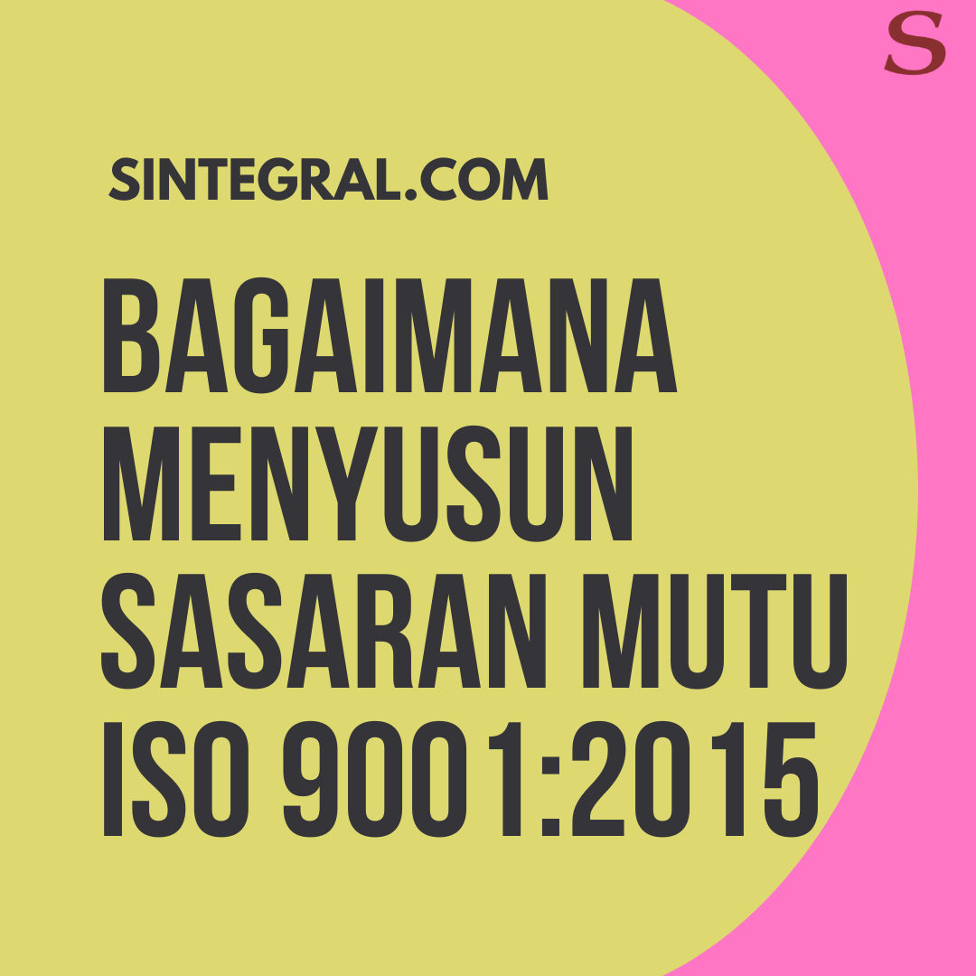 sintegralnews's tweet photo. Sasaran mutu harus dibuat dan diterapkan oleh perusahaan yang mengadopsi standar manajemen mutu ISO 9001:2015, karena sasaran mutu merupakan salah satu persyaratan dalam standar internasional tersebut.

Selengkapnya: https://t.co/kIdmIkBaXo

#iso #ISO9001 #mutu https://t.co/SKVNFreyyr