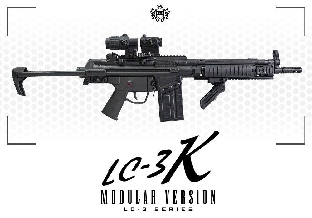 Lct_airoft's tweet image. もしLC-3Kを持っていたら
どのバージョンにカスタムしたいですか？

#lct #lctairsoft #LCT_TK #サバゲー　#エアソフト