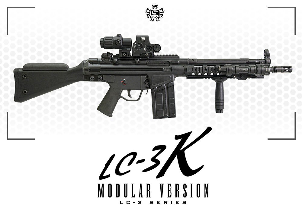 Lct_airoft's tweet image. もしLC-3Kを持っていたら
どのバージョンにカスタムしたいですか？

#lct #lctairsoft #LCT_TK #サバゲー　#エアソフト