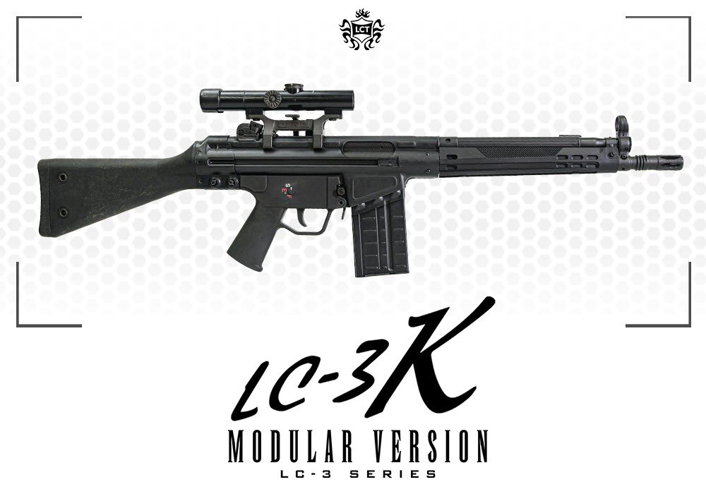 Lct_airoft's tweet image. もしLC-3Kを持っていたら
どのバージョンにカスタムしたいですか？

#lct #lctairsoft #LCT_TK #サバゲー　#エアソフト