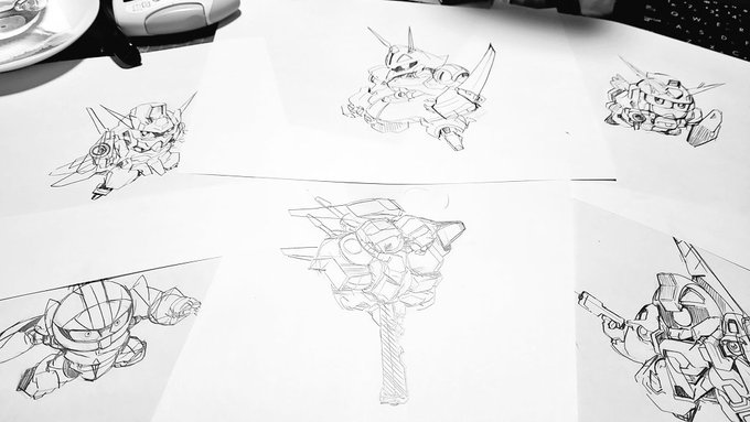 ガンダムを描くとき、人は時間も世界も飛び越えられる 