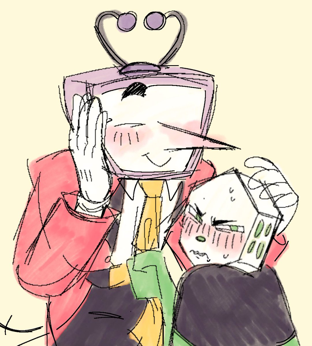 I made this very fast for valentines day what's up battenners #battenna #deltarune