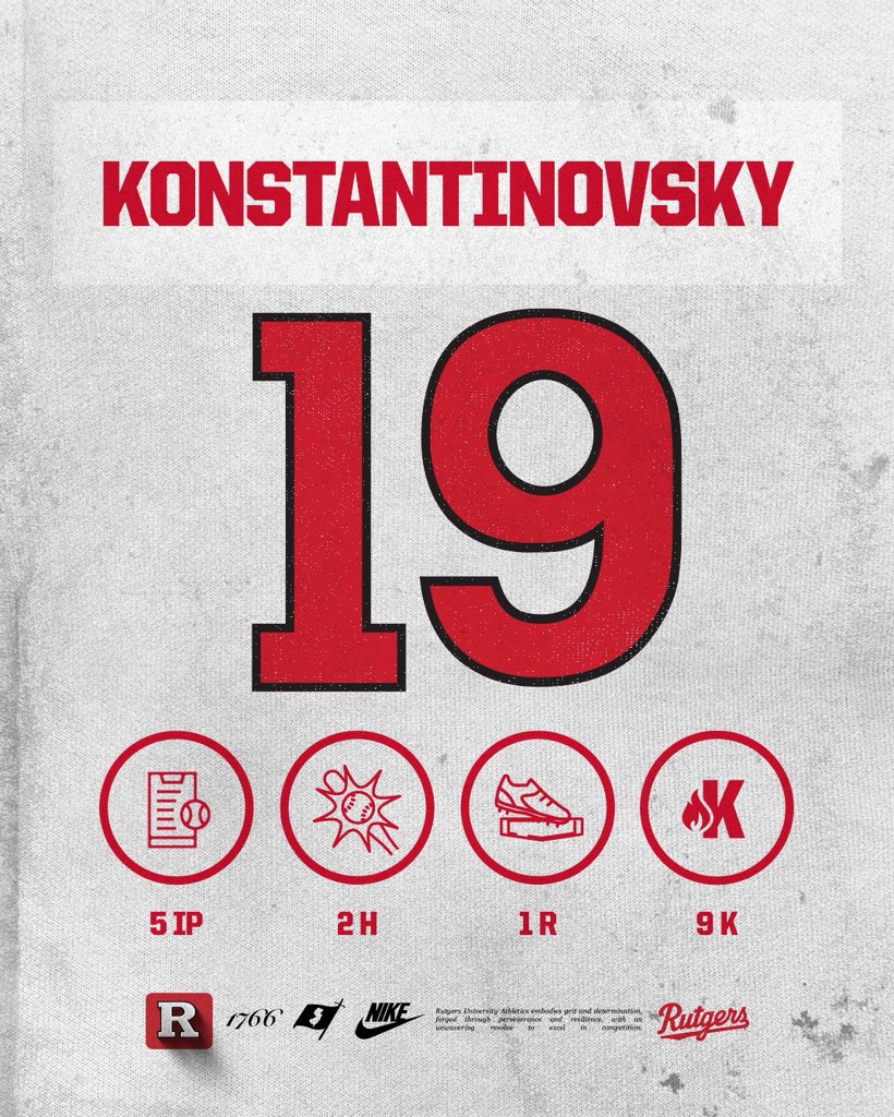 Rutgers Baseball tweet media