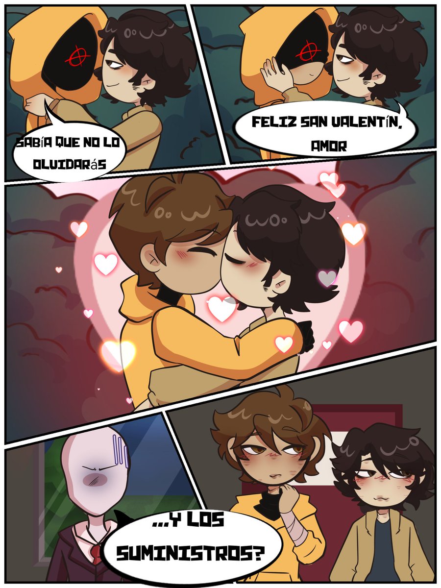 ¡FELIZ SAN VALENTÍN!  BLOODWOOD HS LES TRAE UN PEQUEÑO CÓMIC POR ESTE BELLO DIA<3

#BLOODWOODHS #FHS #BWHS #CREEPYPASTAS #CREEPYPASTASTWT #MASKY #hoddie