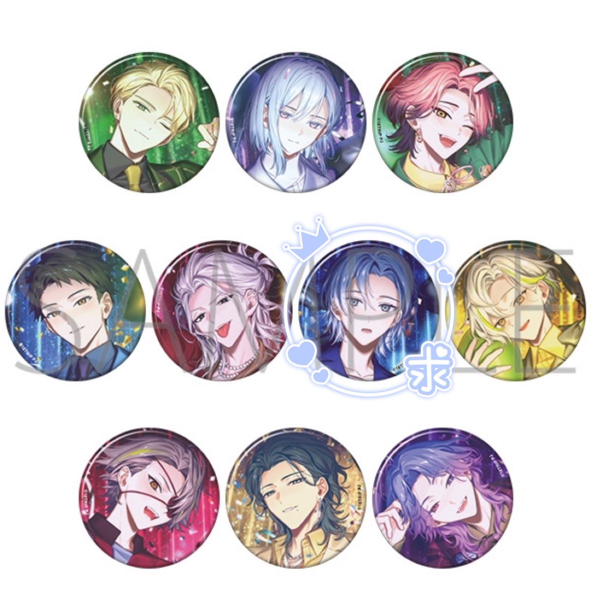 交換】18TRIP エイトリ キャラバッジコレクション vol.8 夕班・夜班