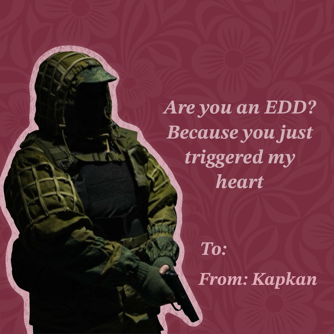Kapkan for valentine's day ♡

#r6scommunity #RainbowSixSiege #siegex #rainbows #kapkan