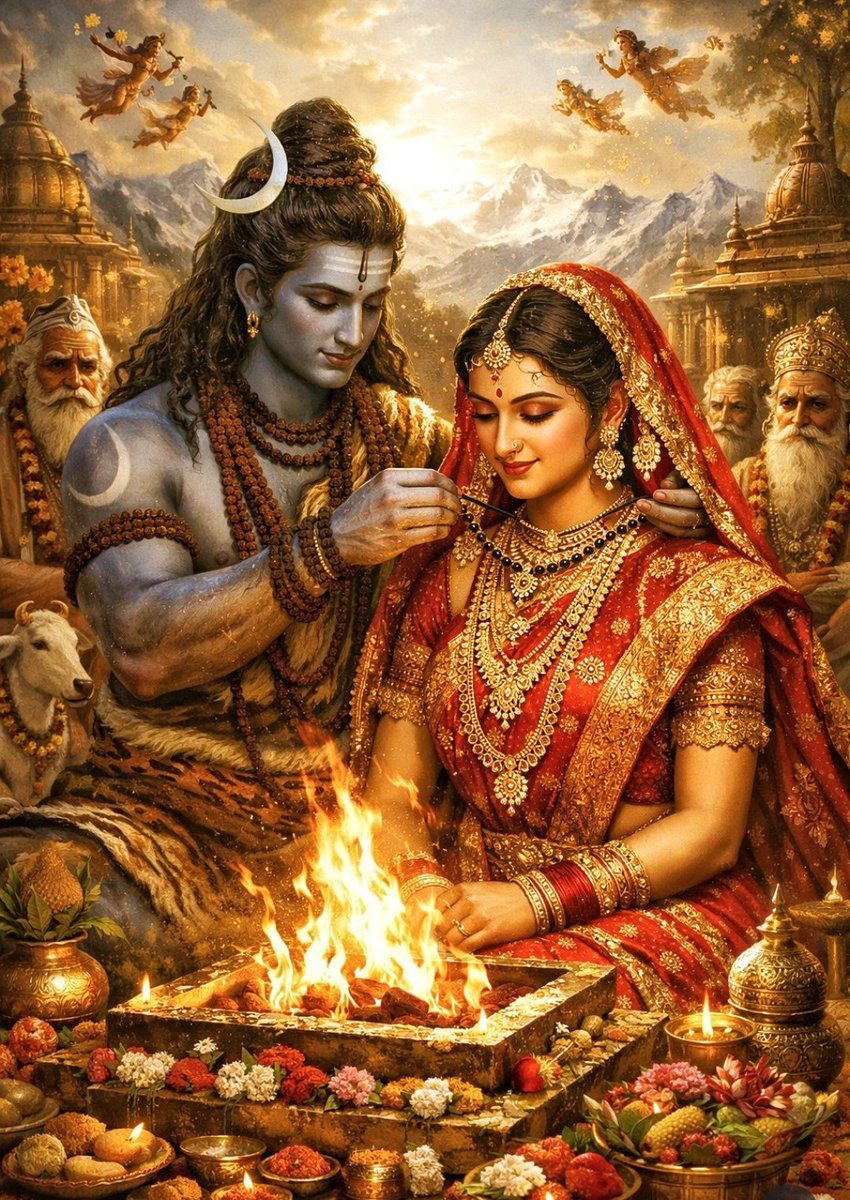 सती से मिलकर शिव भी बदल गए थे,
वैरागी से किसी के हमसफर बन गए थे।

जय माता पार्वती । जय भोलेनाथ प्रभु 
महाशिवरात्रि की अत्यंत शुभकामनाएं आप सभी को।

#MahaShivaratri