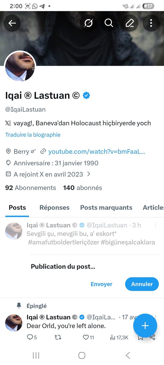 Iqai ® Lastuan © (@iqailastuan) on Twitter photo 