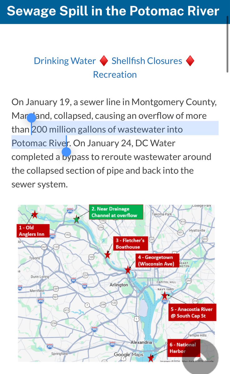 JackPosobiec's tweet photo. MAP BREAK
The Poop River of Washington DC https://t.co/czoGgaqvub