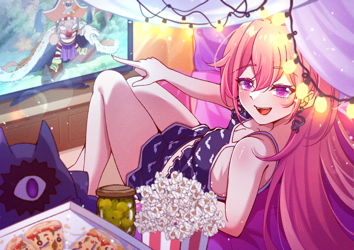 Happy Valentine’s Day, Runie!!!

Spending the day out and about is exciting and all, but it’s also nice to come home, build a pillow fort, grab some snacks, and watch some anime. 

#Ruseum Art by <a href="/cyanzann/">シアンザン | Open Commission Vgen</a>