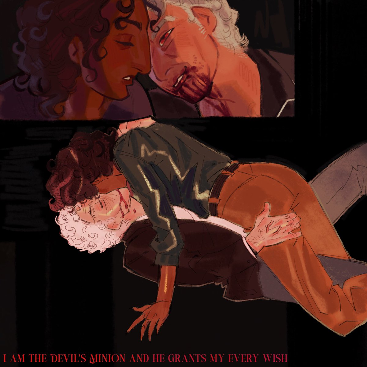 happy valentines from devils minion #iwtv