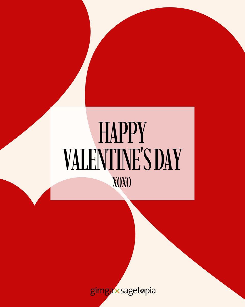 Happy Valentine's Day from our team to yours!💌
-
#gimgagroup #sagetopia #gimgaxsagetopia #valentinesday #design #graphicdesign #marketing #virginiabusiness #dmv #adobe #digitalart #digitalmarketing #socialmediamarketing  #visualbranding #creativebusiness