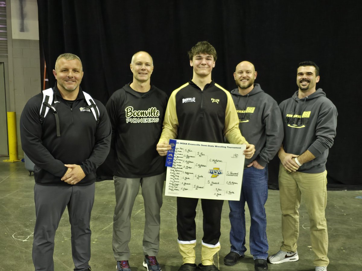 Sam Howard 190lb 2026 Semi-state Champion