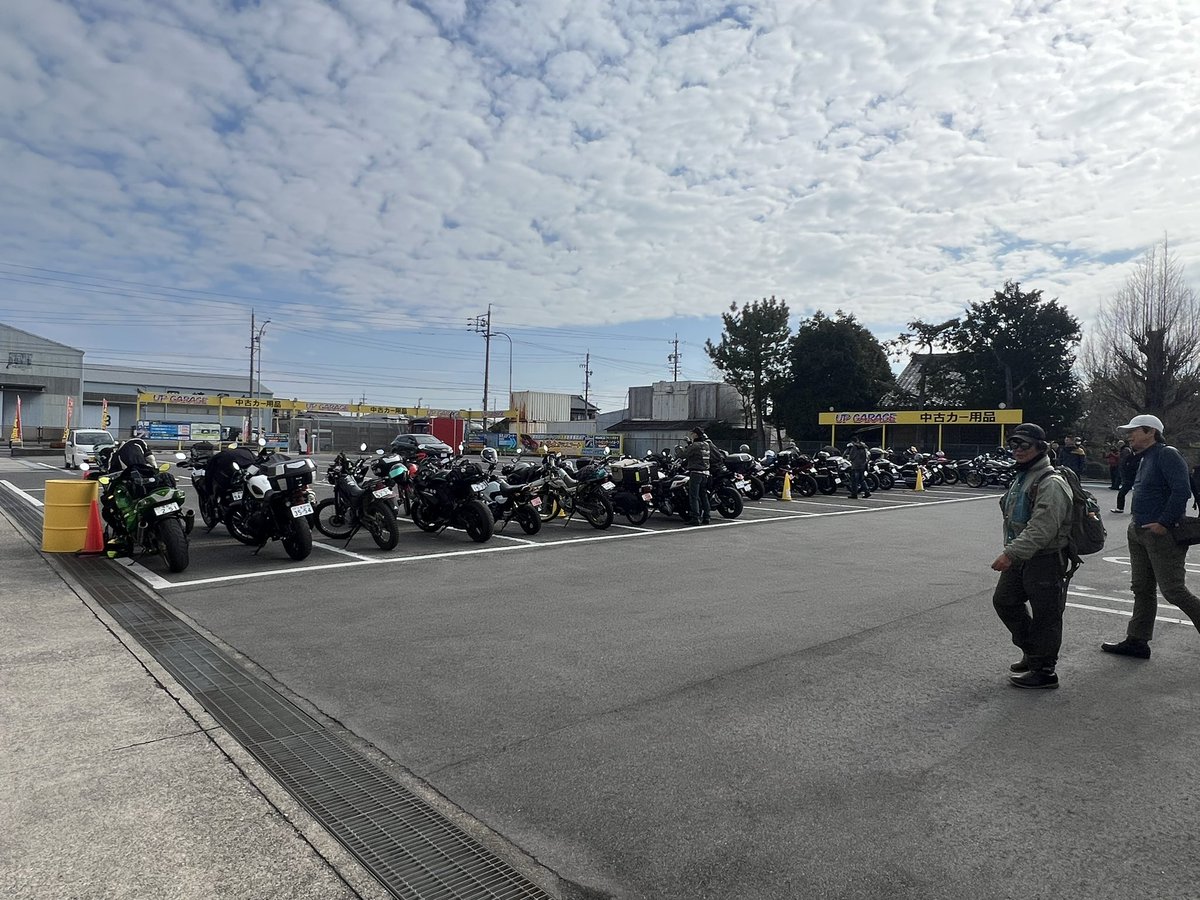 愛知県岡崎市のアップガレージに到着しました🏍️