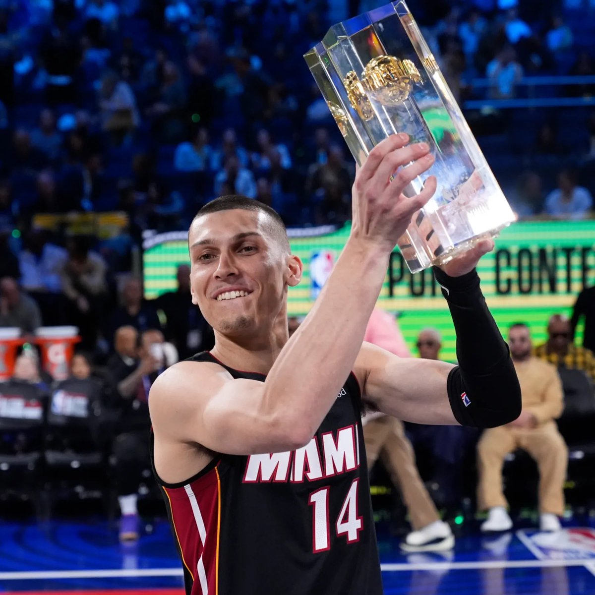 The only team to take home a trophy from All-Star Saturday Night in each of the last two years:

The Miami Heat. 🔥