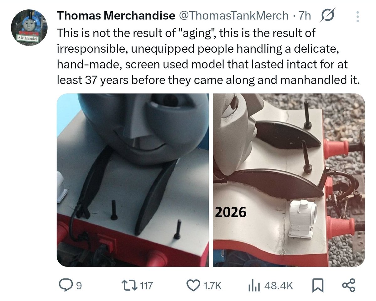 algorithm is recommending me thomas the tank engine fan drama it's so fucking over