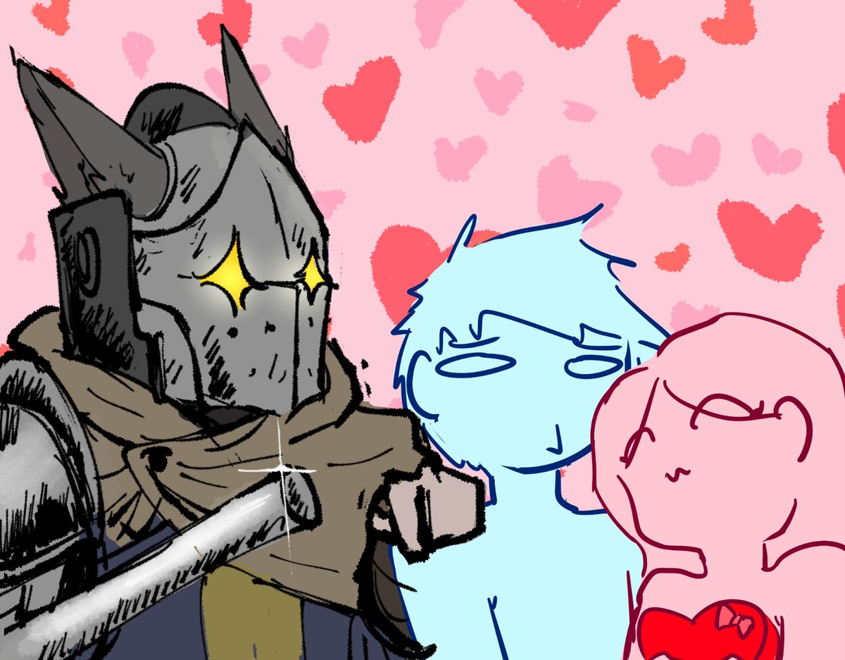 There was no Valentine’s date, but there was a great afternoon of “Steel that smashes happy couples.”

Have a lovely day, and remind those special people how much they truly mean to you.
.
.
.
.
.
.
#digitalart #art #knight #ValentinesDay